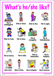 What's he/she like?