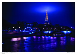 Eiffel Tower at night