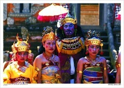 Monkey dance, Bali